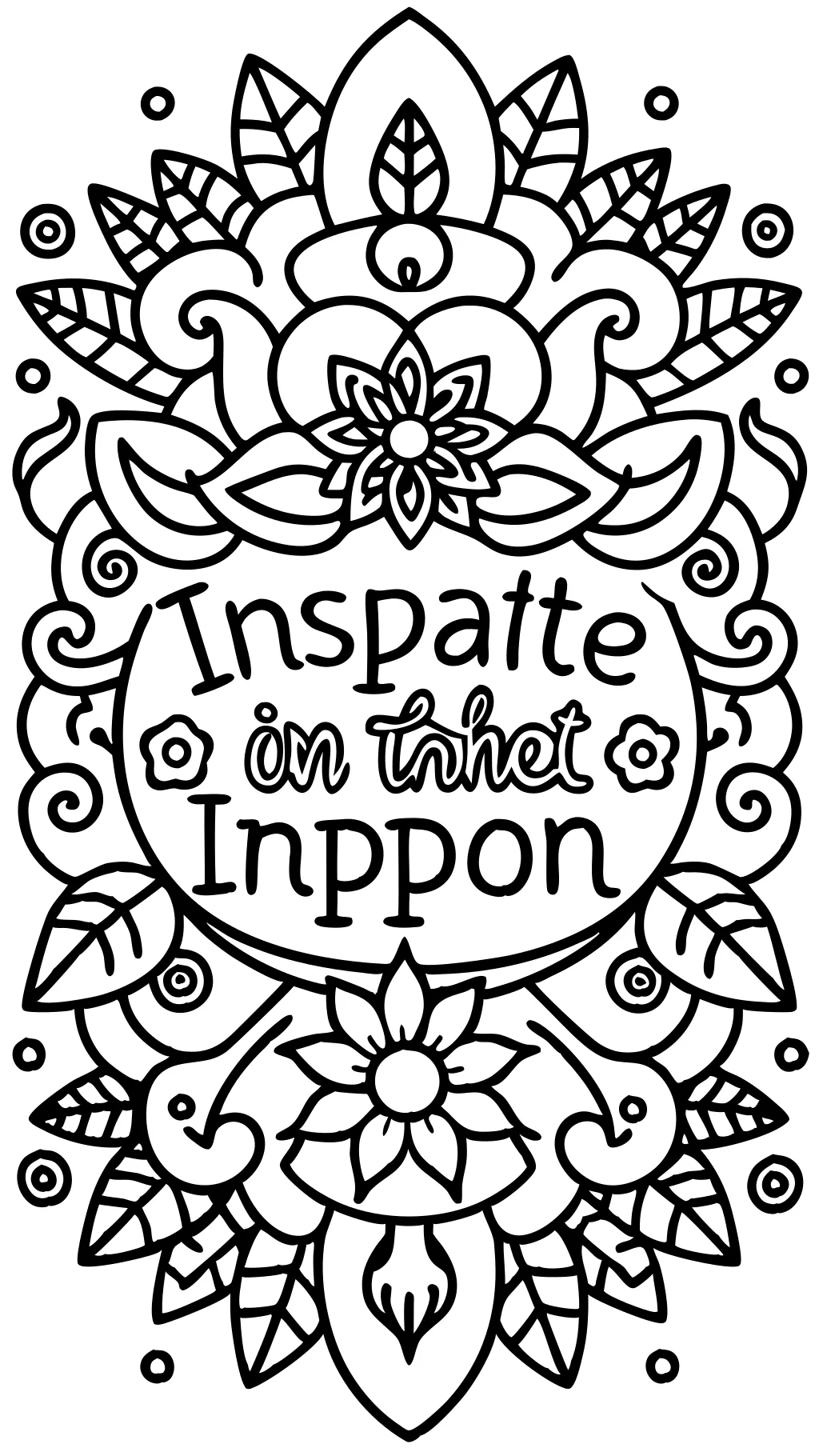 inspirational quotes coloring pages